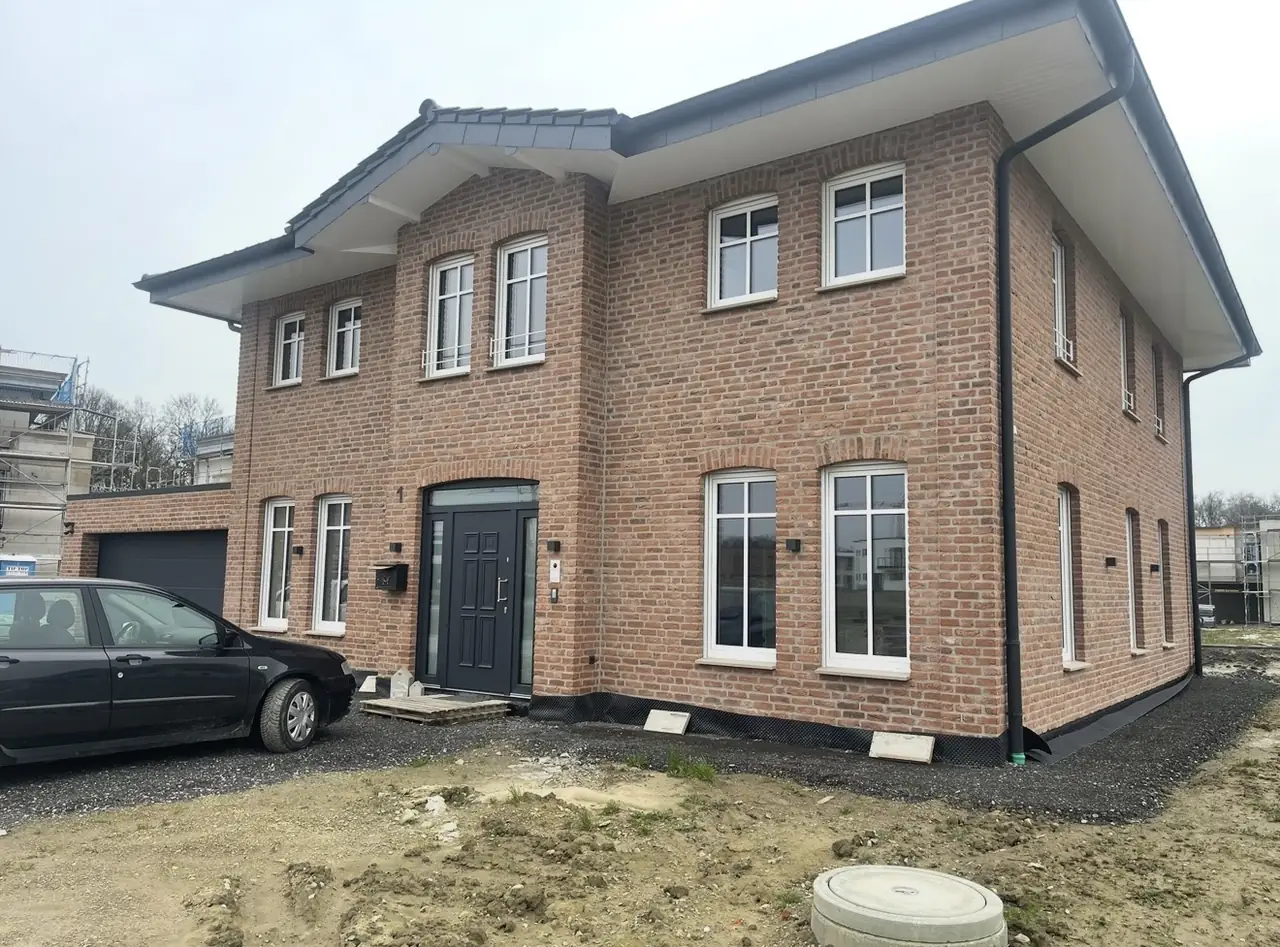 Klinkerfassade eines Wohnhauses in Delbrück